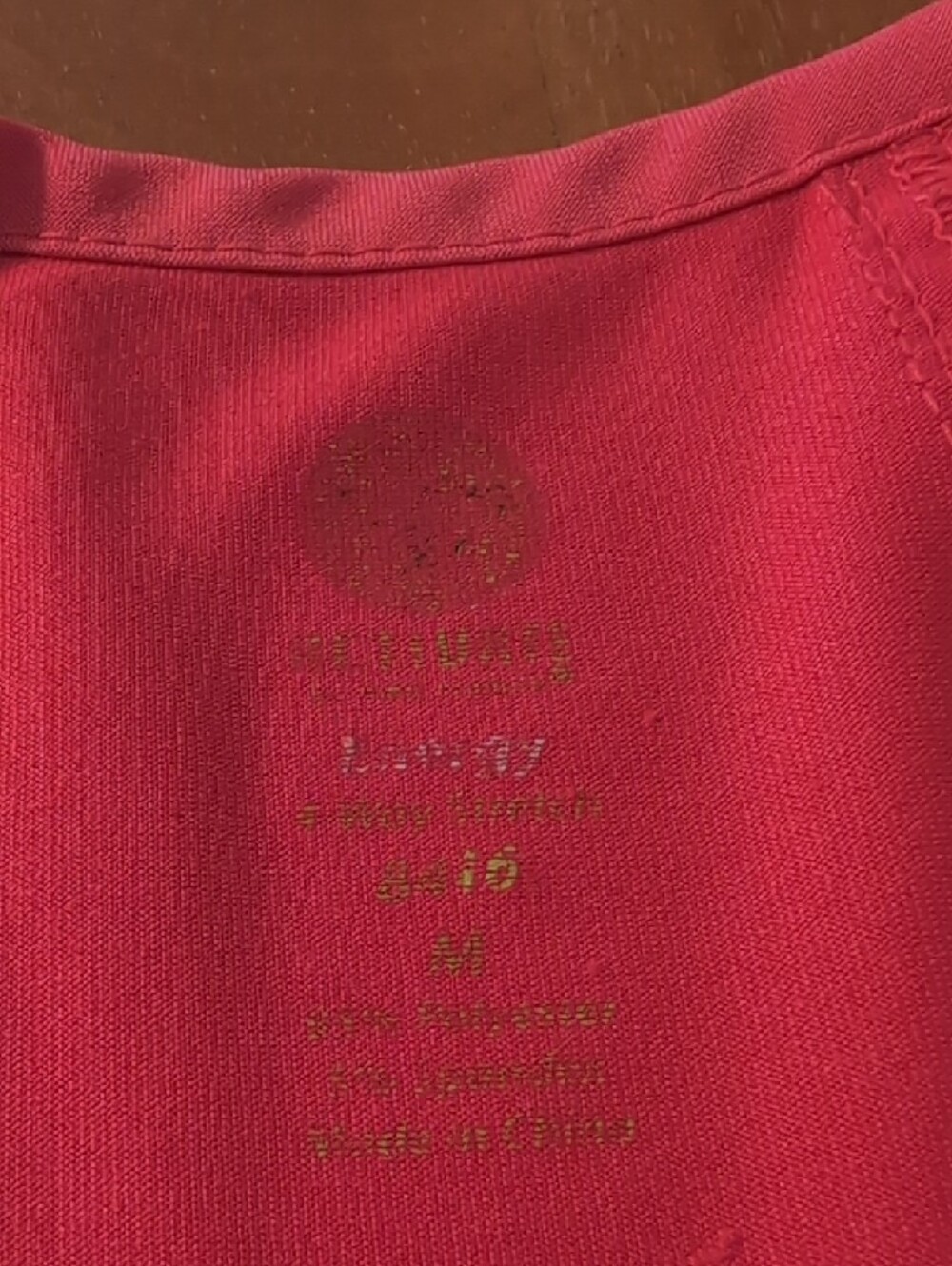 ACTIVATE by med couture scrub hospital top coral stretch fit M - Picture 10 of 12